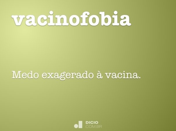 vacinofobia