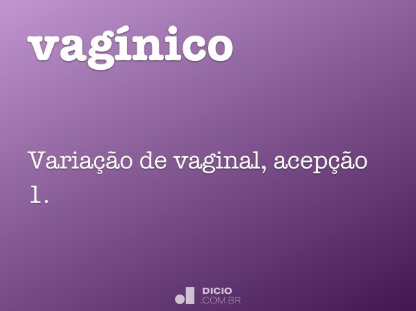 vagínico