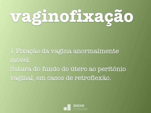 vaginofixação