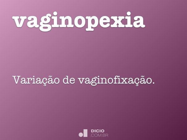 vaginopexia