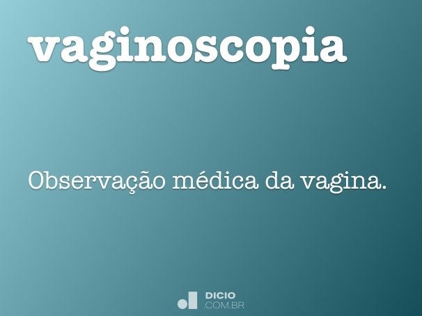 vaginoscopia