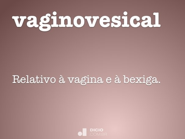 vaginovesical