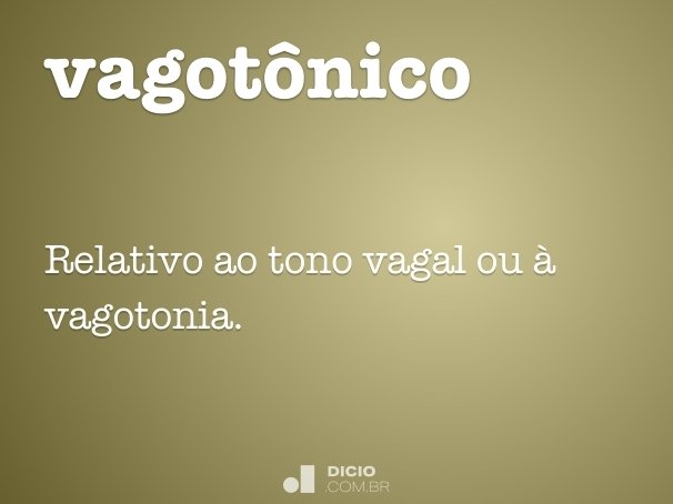vagotônico