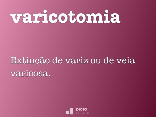 varicotomia