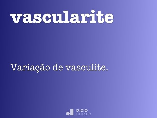 vascularite