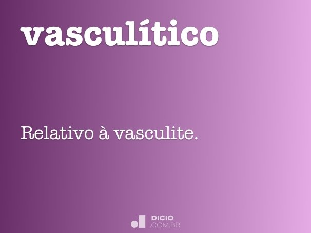 vasculítico