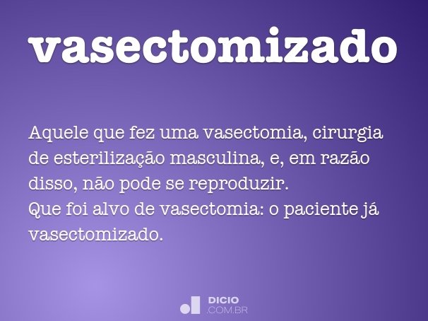vasectomizado