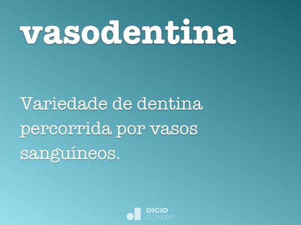 vasodentina
