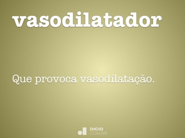 vasodilatador