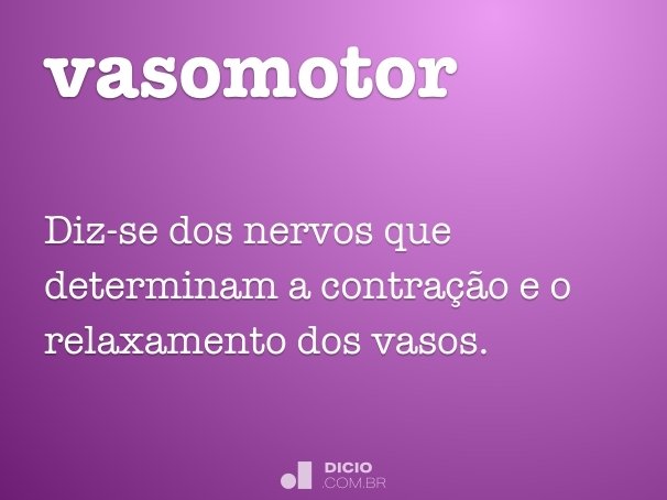 vasomotor