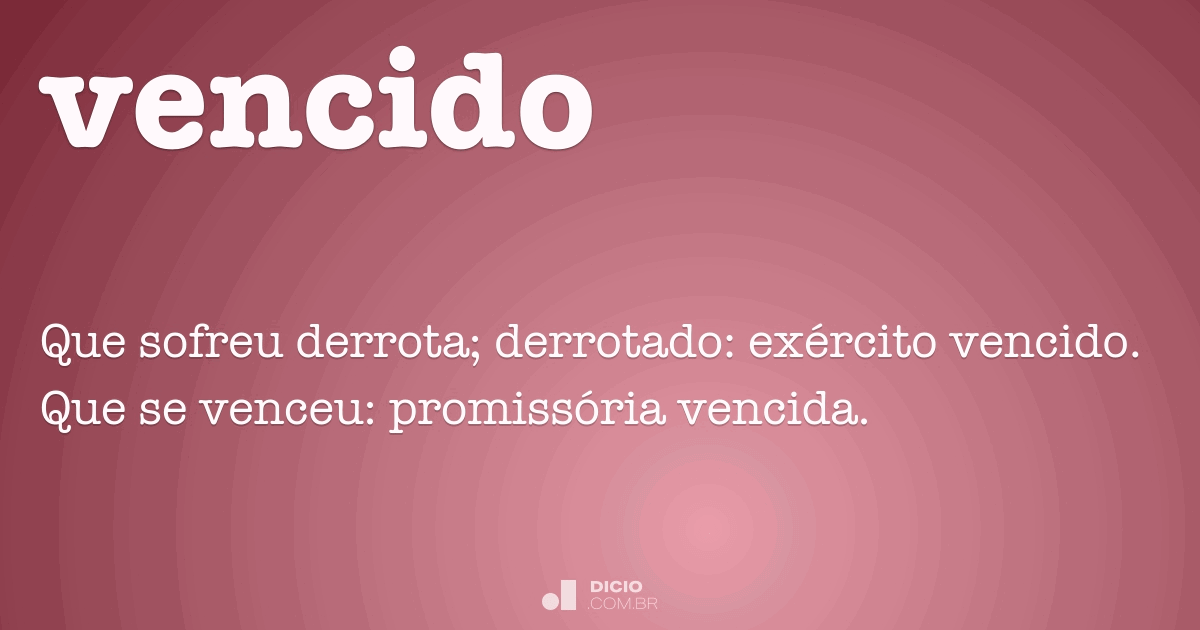 Vencido Dicio, Dicionário Online de Português
