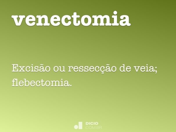 venectomia