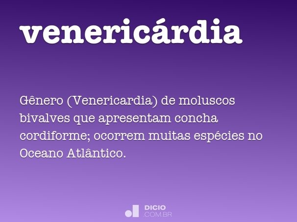 venericárdia