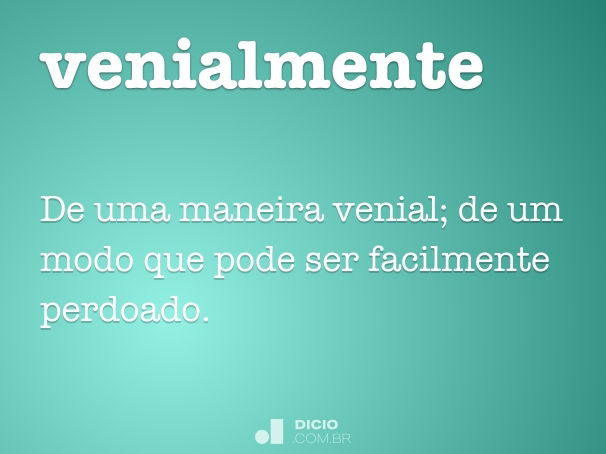 venialmente