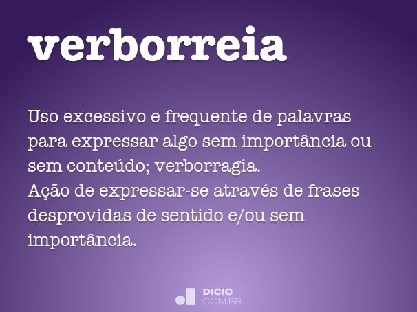 verborreia