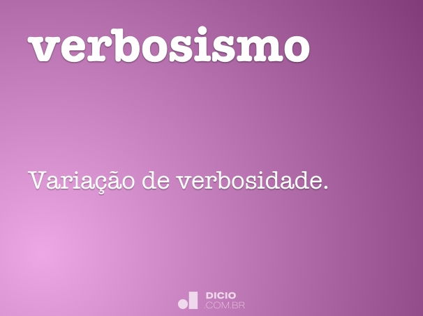 verbosismo