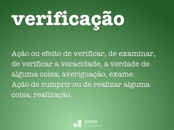 Examinar - Dicio, Dicionário Online de Português