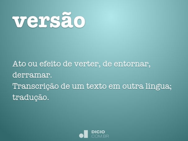 Tradução ou Versão. Qual a diferença?