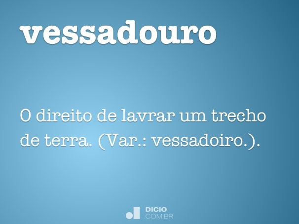 vessadouro