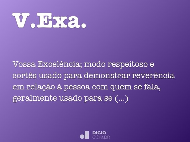V Exa Dicio Dicionario Online De Portugues