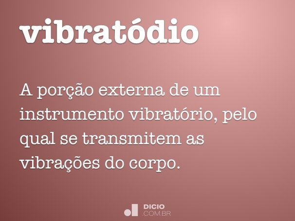 vibratódio