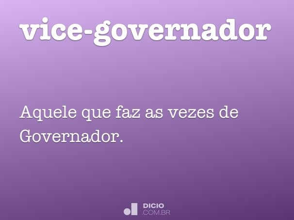 vice-governador