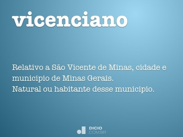 vicenciano