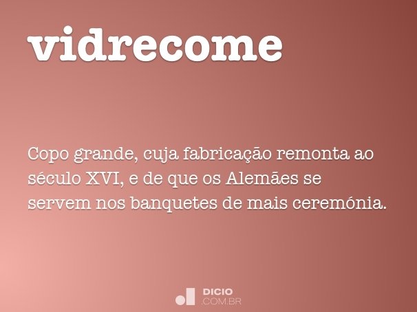 vidrecome