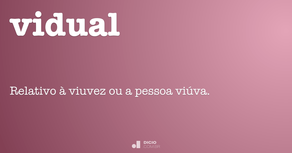 Vidual Dicio, Dicionário Online de Português