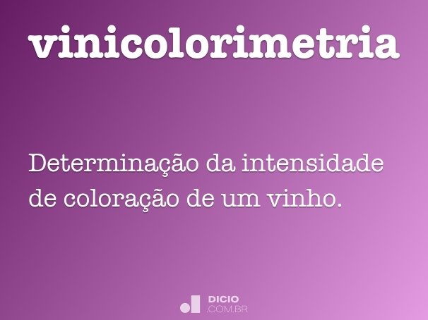 vinicolorimetria