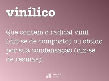 Dicionário do vinil