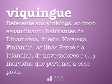 Escandinavo - Dicio, Dicionário Online de Português