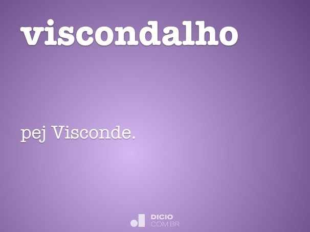 viscondalho