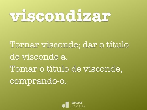 viscondizar