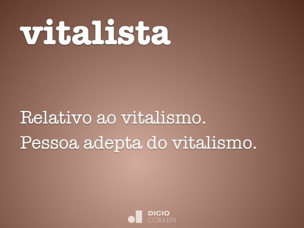 vitalista