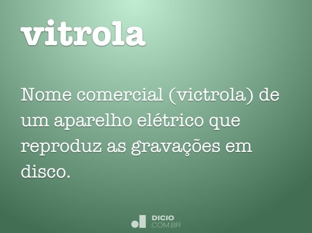 vitrola