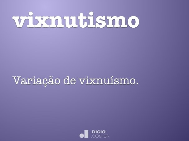 vixnutismo