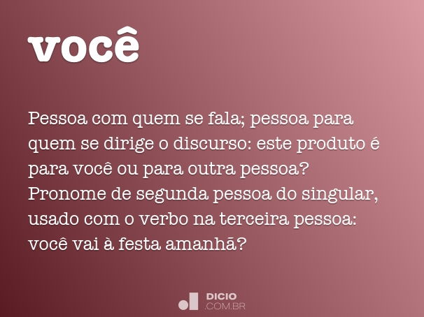 Pronome - Dicio, Dicionário Online de Português