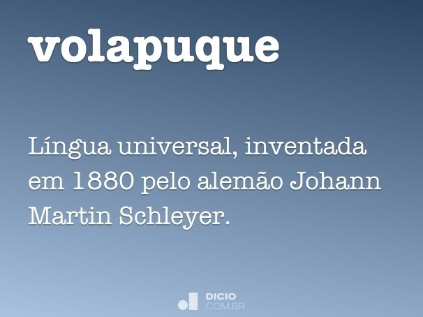 volapuque