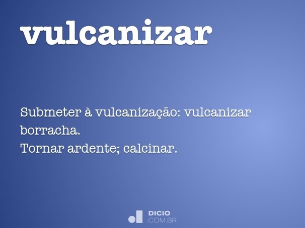 vulcanizar