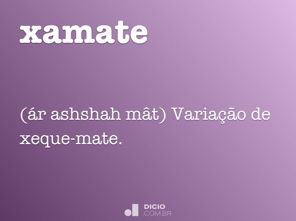 Xeque-mate - Dicio, Dicionário Online de Português