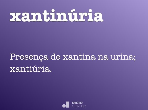xantinúria