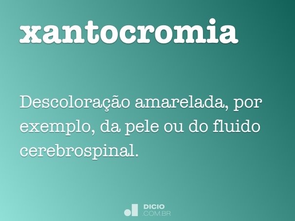xantocromia