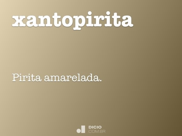 xantopirita