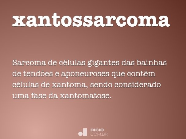 xantossarcoma