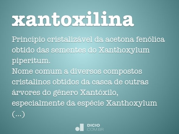 xantoxilina