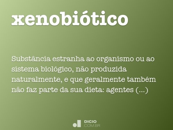 xenobiótico