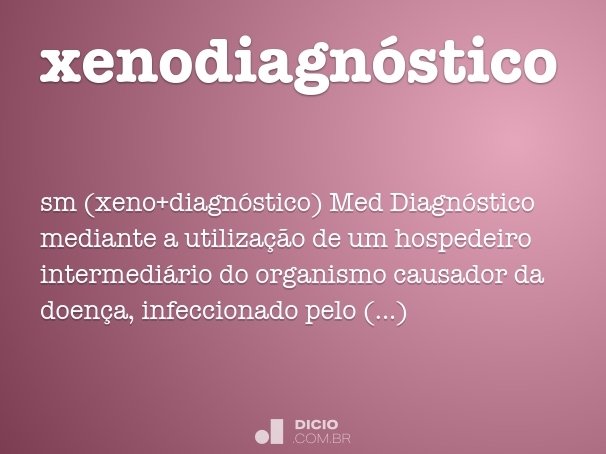 xenodiagnóstico