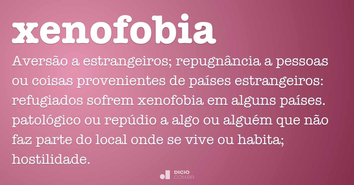 Aporofobia - Dicio, Dicionário Online de Português
