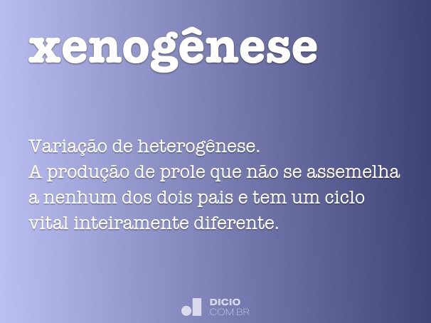 xenogênese